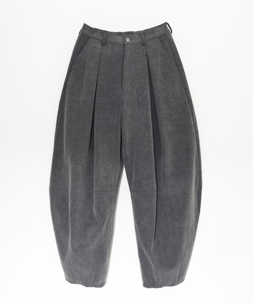 Nora Lily(ノラリリー)の「【Nora Lily】Tuck Washed Denim Barrel Pants(デニムパンツ・メンズ・インディゴブルー/ブラック・FREE)」の19枚目の写真