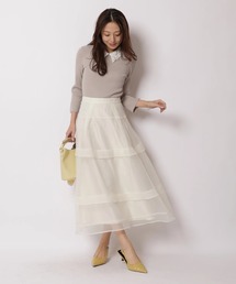 JUSGLITTY | シアーラインスカート(スカート)