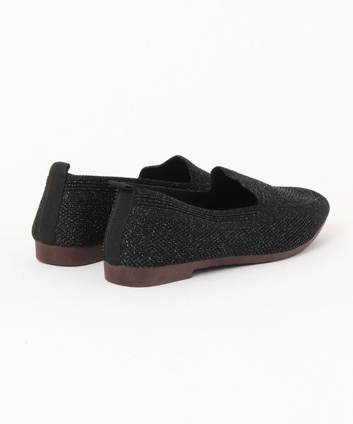 JELLY BEANS(ジェリービーンズ)の「ローファー風ニットパンプス (194-61052)JELLY BEANS(ジェリービーンズ)(パンプス・レディース・ブラック系その他/ブラック・M/L)」の5枚目の写真