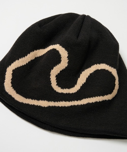 Jieda（ジエダ）の「J LOGO KNIT CAP（ニットキャップ/ビーニー・メンズ・ブラック・FREE）」の3枚目の写真