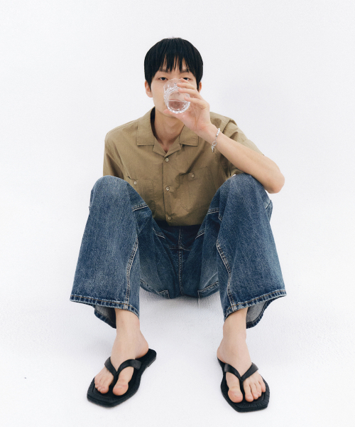 INTEMPOMOOD(インテンポムード)の「シャインウォッシングデニムパンツ_ブルー(デニムパンツ・メンズ・ブルー・SMALL/MEDIUM/LARGE/X-LARGE)」の17枚目の写真