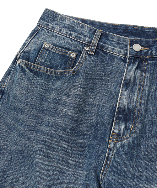 INTEMPOMOOD(インテンポムード)の「シャインウォッシングデニムパンツ_ブルー(デニムパンツ・メンズ・ブルー・SMALL/MEDIUM/LARGE/X-LARGE)」の19枚目の写真