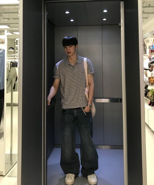 INTEMPOMOOD(インテンポムード)の「シャインウォッシングデニムパンツ_ブルー(デニムパンツ・メンズ・ブルー・SMALL/MEDIUM/LARGE/X-LARGE)」の15枚目の写真