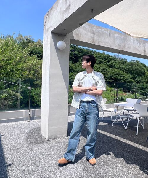 INTEMPOMOOD(インテンポムード)の「シャインウォッシングデニムパンツ_ブルー(デニムパンツ・メンズ・ブルー・SMALL/MEDIUM/LARGE/X-LARGE)」の6枚目の写真
