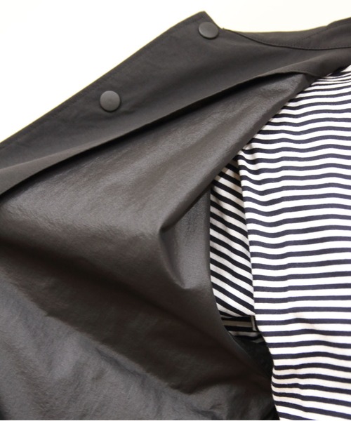 MARMOT（マーモット）の「Marmot/マーモット　パーテックスマウンテンコーチジャケット　PERTEX Mt Coach Jacket（ナイロンジャケット・メンズ・ブラック/カーキ・L/M）」の9枚目の写真