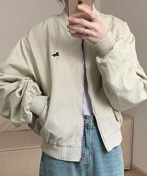 SallyLunn(サリーラン)の「ボリュームスリーブジャケット(その他アウター・レディース・ブラック/アイボリー・LARGE/MEDIUM)」の4枚目の写真