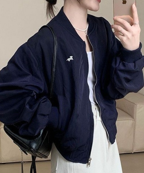 SallyLunn(サリーラン)の「ボリュームスリーブジャケット(その他アウター・レディース・ブラック/アイボリー・LARGE/MEDIUM)」の5枚目の写真