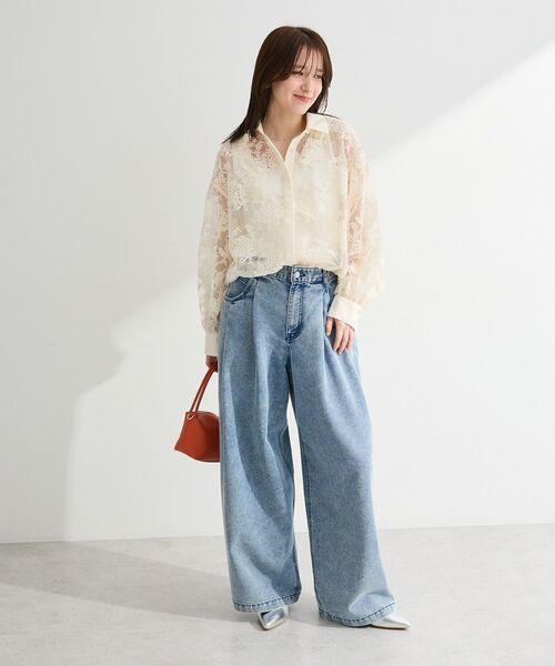 Green Parks(グリーンパークス)の「機能付テレコリブタンクトップ(タンクトップ・レディース・ホワイト系その他2/グレー/オフホワイト/ブラック・FREE)」の10枚目の写真