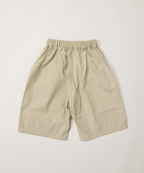 MAKE YOUR DAY（メイクユアデイ）の「無地カーゴ6分丈パンツ■80～140cm（カーゴパンツ・キッズ・ブラック/カーキ/ベージュ・80/90/100/110/120/130/140）」の7枚目の写真