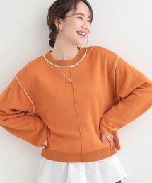 SHOO・LA・RUE | ダブルフェイス配色ニット(ニット/セーター)