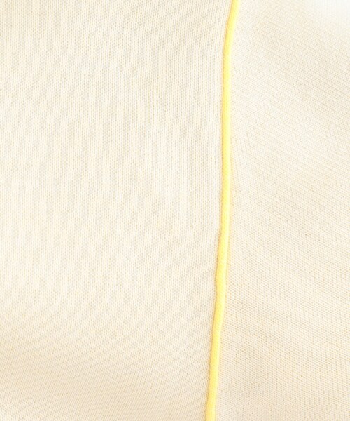 SHOO・LA・RUE(シューラルー)の「ダブルフェイス配色ニット(ニット/セーター・レディース・ライトグレー/オレンジ/オフホワイト・04/03/02/01)」の7枚目の写真