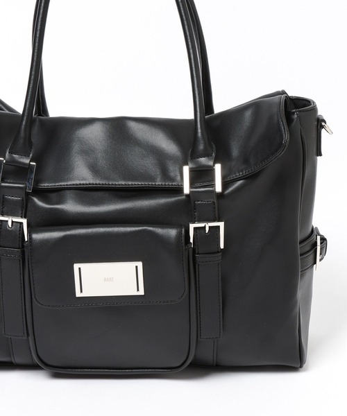 HARE（ハレ）の「プレートフラップBIGボストンバッグ(HARE)（ボストンバッグ・レディース・ブラック・FREE）」の11枚目の写真