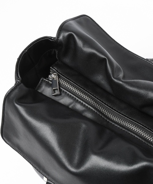 HARE（ハレ）の「プレートフラップBIGボストンバッグ(HARE)（ボストンバッグ・レディース・ブラック・FREE）」の21枚目の写真