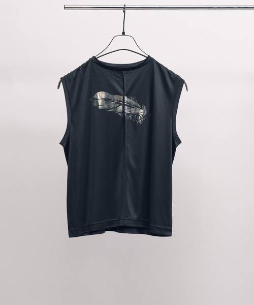 KEISUKEYOSHIDA（ケイスケヨシダ）の「Back Lining Sleeveless Top（シャツ/ブラウス・レディース・ブラック/グレー・M/L）」の20枚目の写真