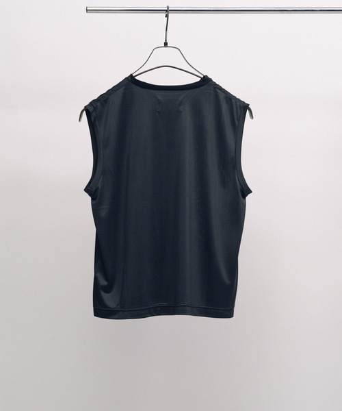 KEISUKEYOSHIDA（ケイスケヨシダ）の「Back Lining Sleeveless Top（シャツ/ブラウス・レディース・ブラック/グレー・M/L）」の21枚目の写真