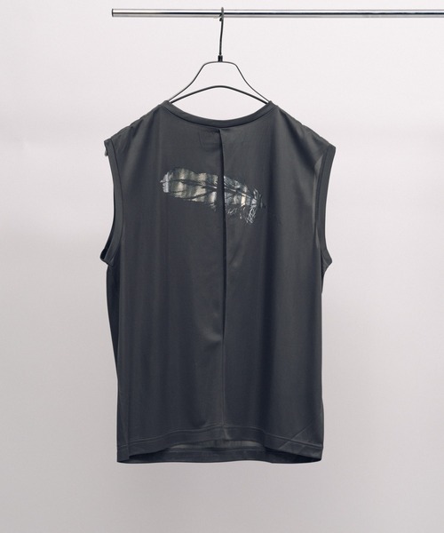 KEISUKEYOSHIDA（ケイスケヨシダ）の「Back Lining Sleeveless Top（シャツ/ブラウス・レディース・ブラック/グレー・M/L）」の22枚目の写真