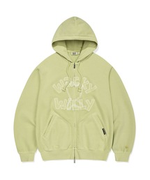 Wacky WiLLy（ワッキーウィリー）の「PIGMENT VINTAGE HOODED ZIP-UP（パーカー）」