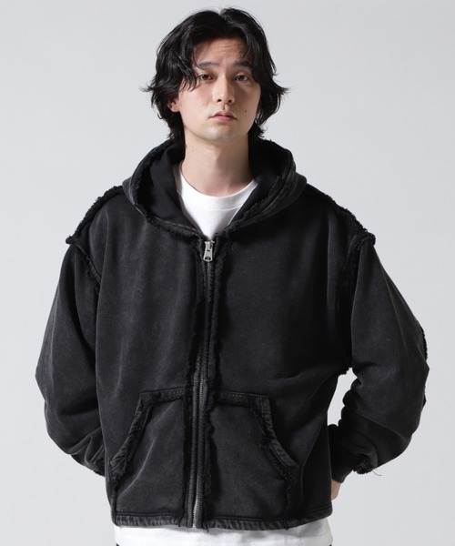 FR(13)NDS(フレンズ)の「FR(13)NDS /フレンズ / CHEMICAL SWEAT HOODIE(パーカー・メンズ・その他2/ブラック・L/M)」の3枚目の写真