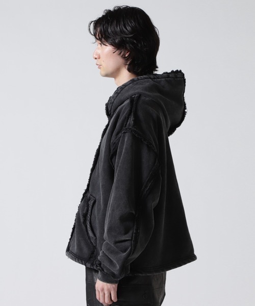 FR(13)NDS(フレンズ)の「FR(13)NDS /フレンズ / CHEMICAL SWEAT HOODIE(パーカー・メンズ・その他2/ブラック・L/M)」の4枚目の写真