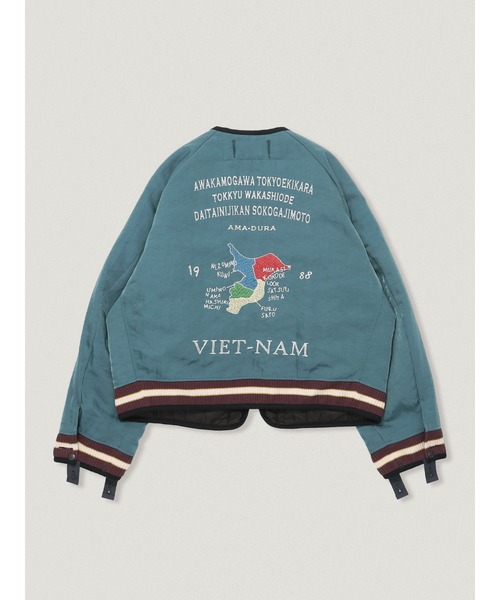 elephant TRIBAL fabrics（エレファントトライバルファブリックス）の「elephant TRIBAL fabrics Reversible Chiba Jan（その他アウター・メンズ・サックスブルー/ブラック×ブラック・2/1）」の16枚目の写真