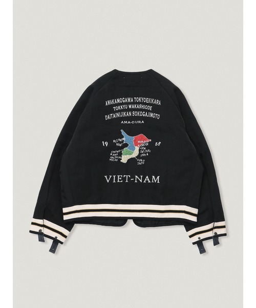 elephant TRIBAL fabrics（エレファントトライバルファブリックス）の「elephant TRIBAL fabrics Reversible Chiba Jan（その他アウター・メンズ・サックスブルー/ブラック×ブラック・2/1）」の7枚目の写真