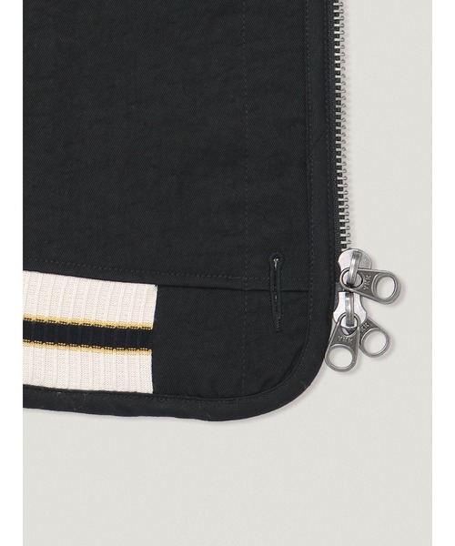 elephant TRIBAL fabrics（エレファントトライバルファブリックス）の「elephant TRIBAL fabrics Reversible Chiba Jan（その他アウター・メンズ・サックスブルー/ブラック×ブラック・2/1）」の10枚目の写真