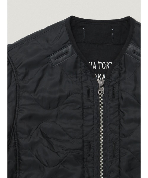 elephant TRIBAL fabrics（エレファントトライバルファブリックス）の「elephant TRIBAL fabrics Reversible Chiba Jan（その他アウター・メンズ・サックスブルー/ブラック×ブラック・2/1）」の15枚目の写真