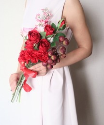 Salon de Lilas（サロンドリラ）の「素敵なカーネーションとローズのブーケ（インテリア雑貨）」