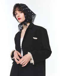 Rosy luce（ロージールーチェ）の「Frill Pocket Jacket（フリルポケットジャケット）（テーラードジャケット）」