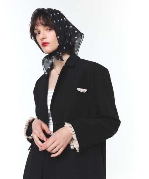 Frill Pocket Jacket（フリルポケットジャケット）（テーラード