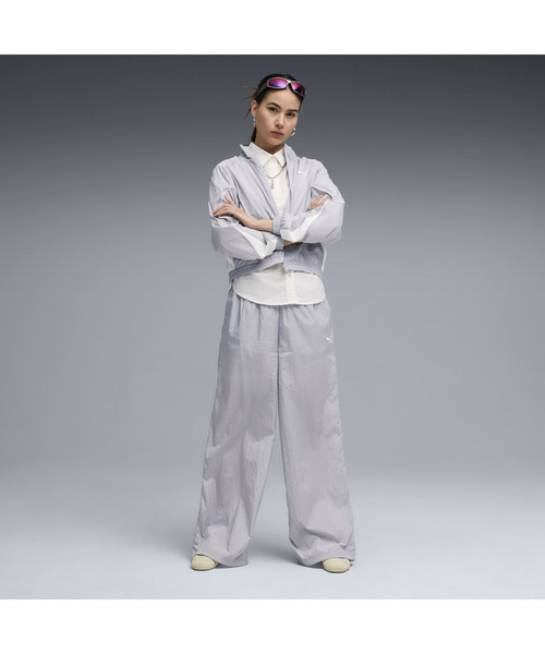 PUMA(プーマ)の「PUMA プーマ ウィメンズ プーマ リラックス ウーブンパンツ(その他パンツ・レディース・ブラック/シルバー系その他5・X-LARGE/SMALL/MEDIUM/LARGE)」の8枚目の写真