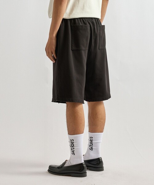 Saturdays NYC（サタデーズ ニューヨークシティ ）の「Austin Super Vintage Sweat Shorts（その他パンツ・メンズ・スミクロ/サックスブルー・XL/S/M/L）」の17枚目の写真