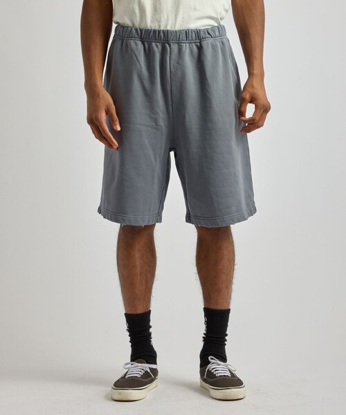 Saturdays NYC（サタデーズ ニューヨークシティ ）の「Austin Super Vintage Sweat Shorts（その他パンツ・メンズ・スミクロ/サックスブルー・XL/S/M/L）」の2枚目の写真