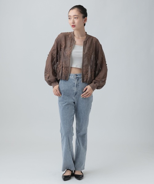 LEPSIM(レプシィム)の「よく伸びデニムパンツ 638904(デニムパンツ・レディース・インディゴブルー/ブルー・LARGE/MEDIUM)」の6枚目の写真