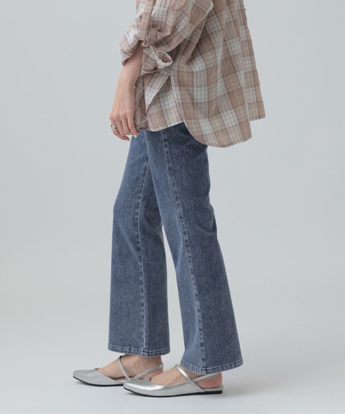 LEPSIM(レプシィム)の「よく伸びデニムパンツ 638904(デニムパンツ・レディース・インディゴブルー/ブルー・LARGE/MEDIUM)」の10枚目の写真