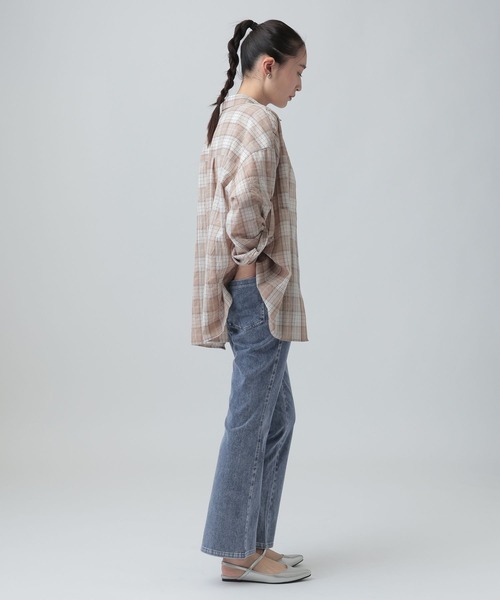 LEPSIM(レプシィム)の「よく伸びデニムパンツ 638904(デニムパンツ・レディース・インディゴブルー/ブルー・LARGE/MEDIUM)」の14枚目の写真