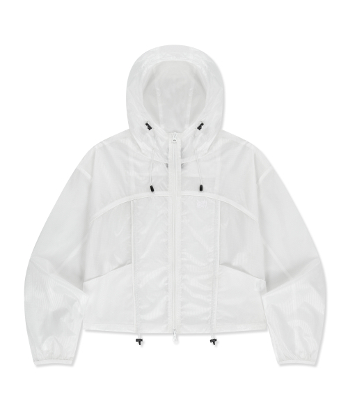 BROWNBREATH（ブラウンブレス）の「W SHRRING LIGHT WINDBREAKER - WHITE（ナイロンジャケット・レディース・その他・SMALL/MEDIUM）」の3枚目の写真