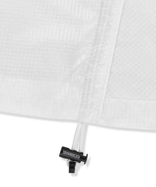 BROWNBREATH（ブラウンブレス）の「W SHRRING LIGHT WINDBREAKER - WHITE（ナイロンジャケット・レディース・その他・SMALL/MEDIUM）」の10枚目の写真