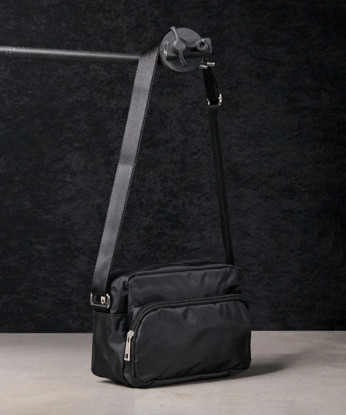 CALIFORNIA OUTFITTERS(カリフォルニア アウトフィッターズ)の「3C19 スクエアミニショルダーバッグ(ショルダーバッグ・メンズ・ブラック・ONESIZE)」の8枚目の写真