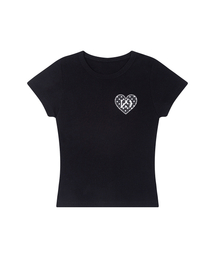 ILLIGO（イリゴ）の「129ドットフィッティッドTシャツブラック（T
