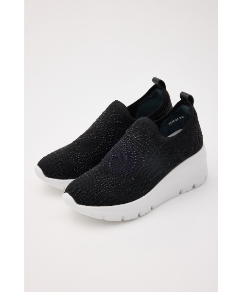 STACCATO(スタッカート)の「【再入荷】アルビジアハイヒールスリッポン(スリッポン・レディース・ブラック/グレー・23.5cm/23cm/22.5cm/24cm/24.5cm)」の1枚目の写真