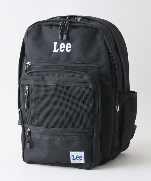 BABYL L FORTH L LOGO リュック Lee/リー】14ポケット 多機能バックパック 撥水 リュック 大容量 約
