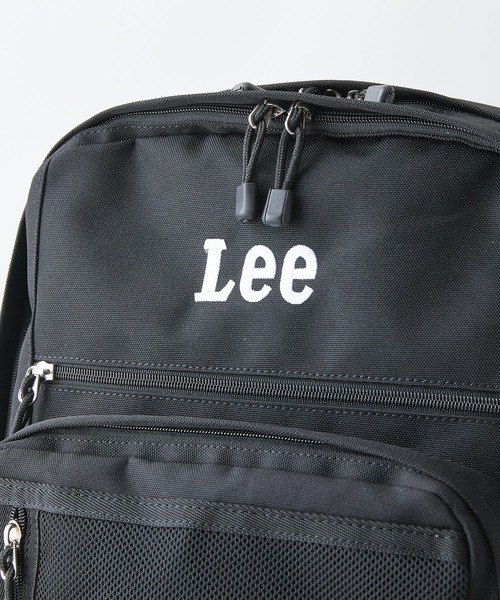 Lee(リー)の「【Lee/リー】14ポケット 多機能バックパック 撥水 リュック 大容量 約35.5L(バックパック/リュック・レディース・ホワイト/ピンク/ブルー・FREE)」の13枚目の写真