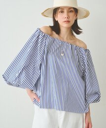 Whim Gazette | タイプライターオフショルブラウス(シャツ/ブラウス)