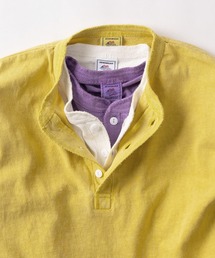 【87】【JEMORGAN/ジェーイーモーガン】ピグメント加工 ヘンリーネック 半袖Tシャツ/無地T/インナーウェア/アメカジ/26SS新作