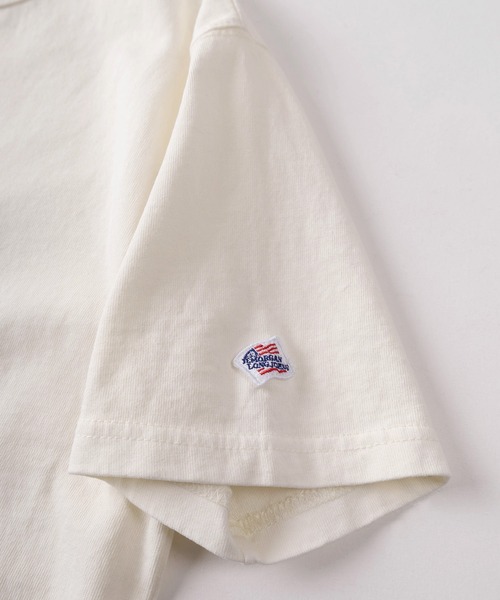 JEMORGAN（ジェーイーモーガン）の「【87】【JEMORGAN/ジェーイーモーガン】ピグメント加工 ヘンリーネック 半袖Tシャツ/無地T/インナーウェア/アメカジ/26SS新作（Tシャツ/カットソー・メンズ・ホワイト/ブラック/パープル/サックスブルー/イエロー/オリーブ/ダークブルー/レッド/ブラウン・S/M/L/XL）」の19枚目の写真