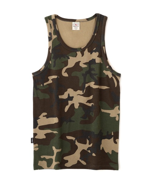 AVIREX(アヴィレックス)の「《DAILY/デイリー》CAMO WIDE TANK TOP / カモ ワイドタンクトップ デイリーウェア / AVIREX / アヴィレックス(タンクトップ・メンズ・グリーン系カモフラージュ/グレー系カモフラージュ/ベージュ系その他/カモフラージュ/カーキ系・LARGE/MEDIUM/SMALL/X-LARGE)」の18枚目の写真