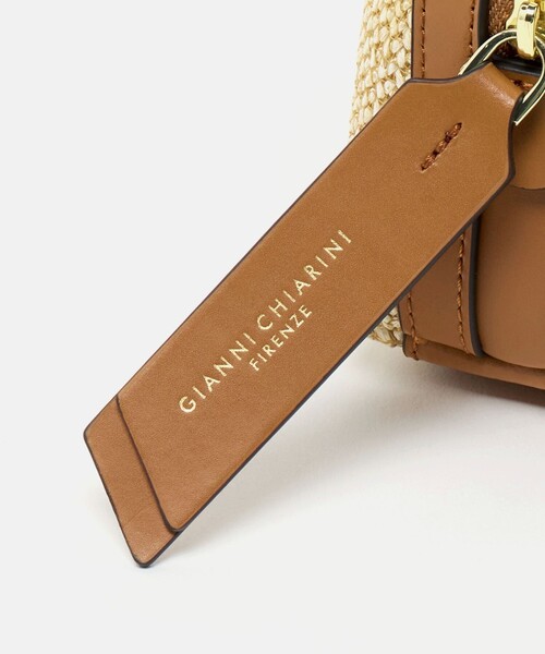 GIANNI CHIARINI(ジャンニ キアリーニ)の「<GIANNI CHIARINI>ALIFA TWIST S バッグ(ショルダーバッグ・レディース・ナチュラル/ブラック・FREE)」の15枚目の写真