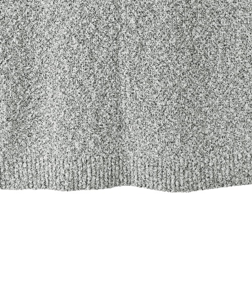 STYLE DELI（スタイルデリ）の「【BLK001】ツイード風ミックススラブプルオーバー（ニット/セーター・レディース・ミックスグレー/ブラック・FREE）」の17枚目の写真