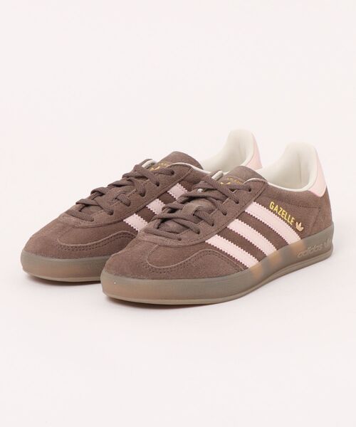 アディダス ガゼル インドア W ベージュ ブラウン ガム スエード 24.5 ADIDAS アディダス GAZELLE INDOOR W ガゼル インドア W JR2431 EART